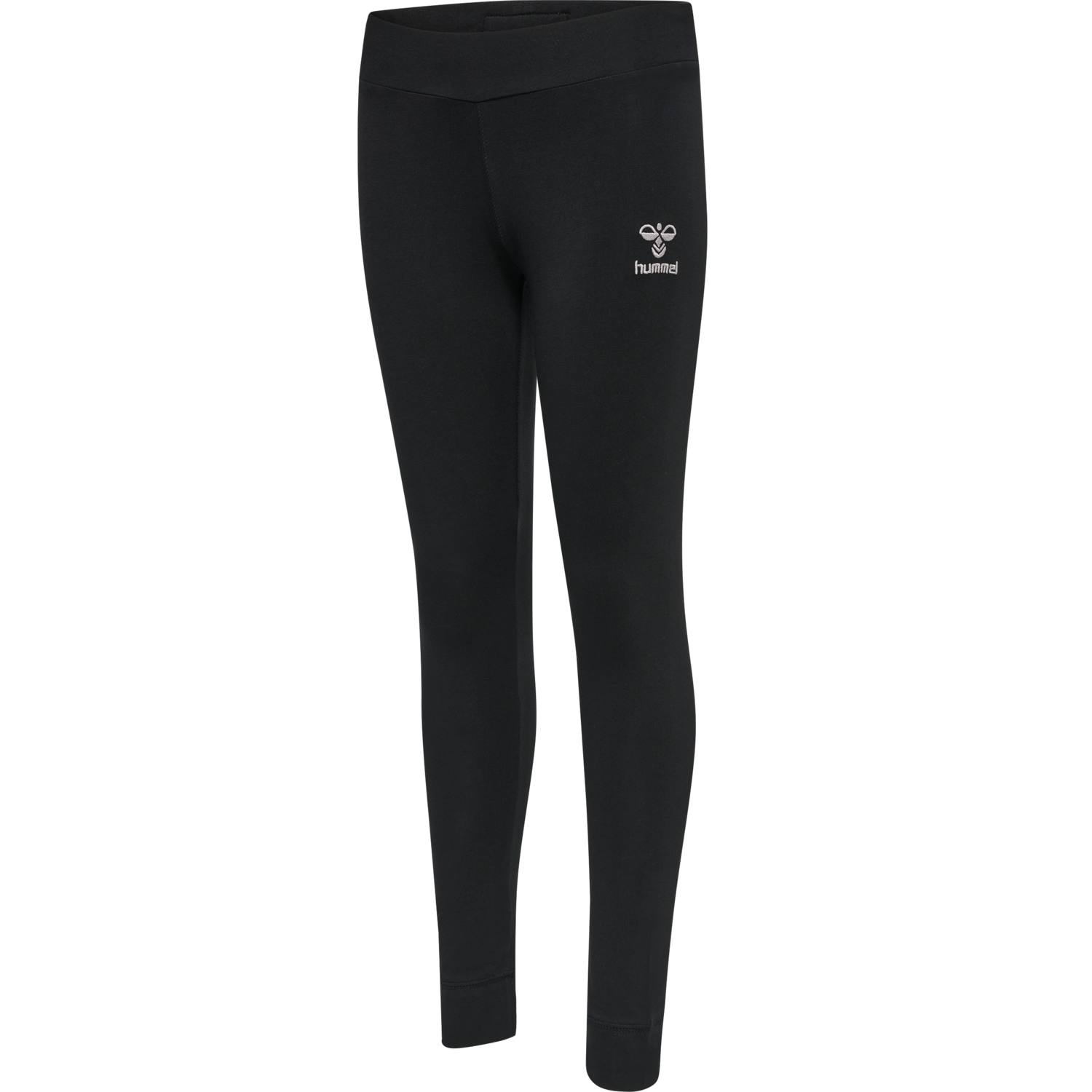 hmlMOVE GRID COTTON TIGHTS KIDS, BLACK, packshot