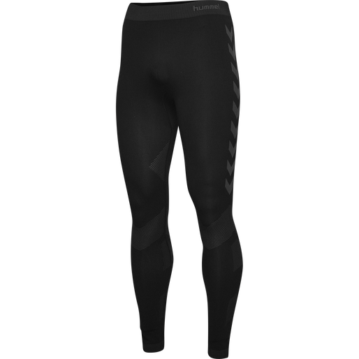 HUMMEL FIRST SEAMLESS TIGHTS, BLACK HUMMEL FIRST SEAMLESS TIGHTS, BLACK, packshot