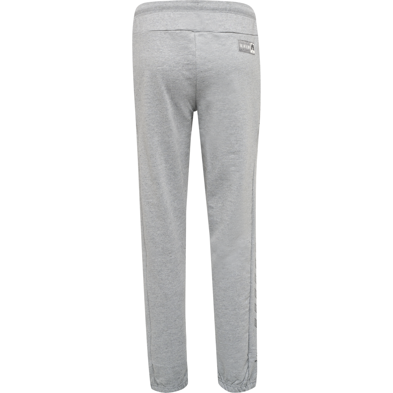 hmlMOVE GRID COTTON PANTS WOMAN, GREY MELANGE, packshot