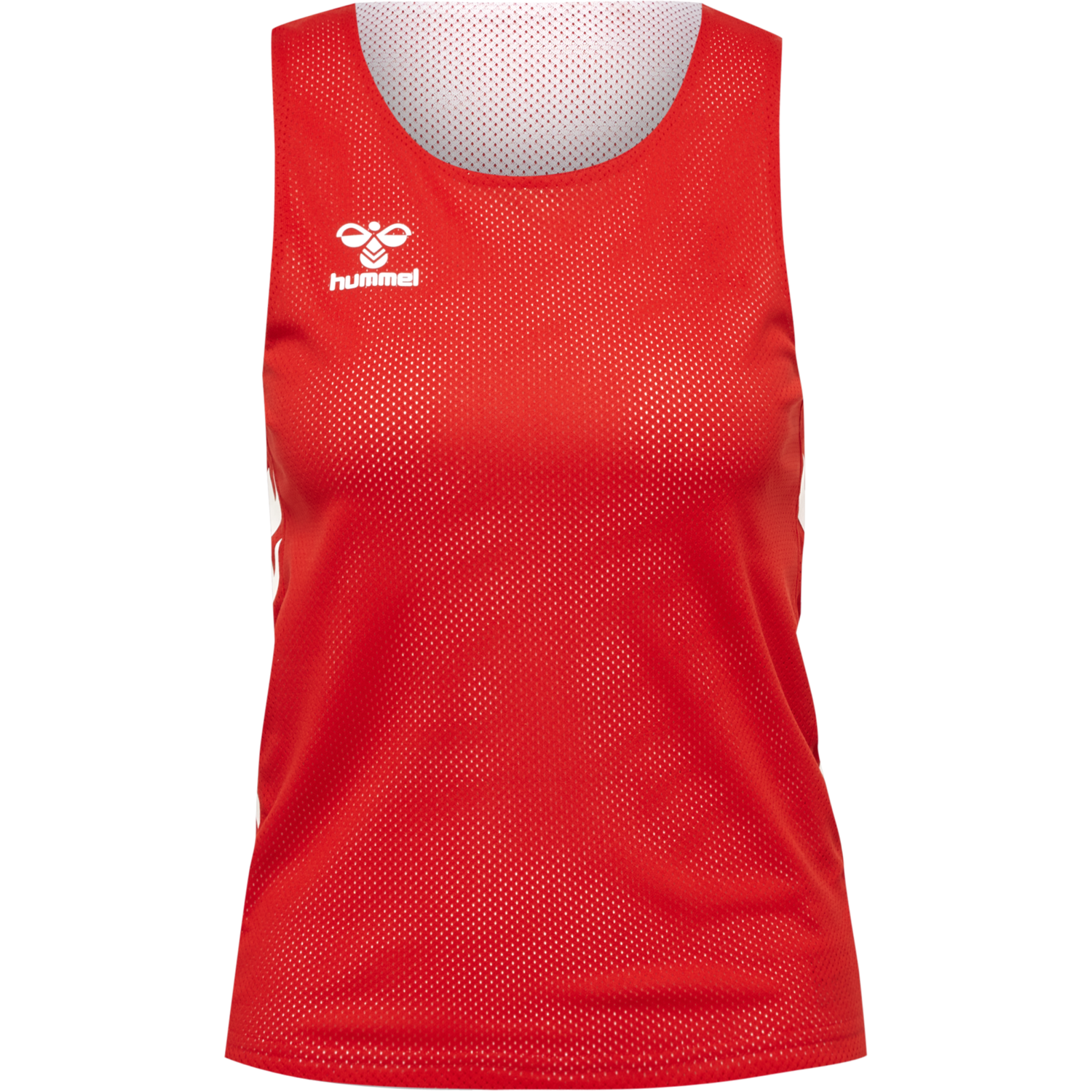 hmlCORE XK REVERSE BASKET JERSEY KI, TRUE RED/WHITE, packshot