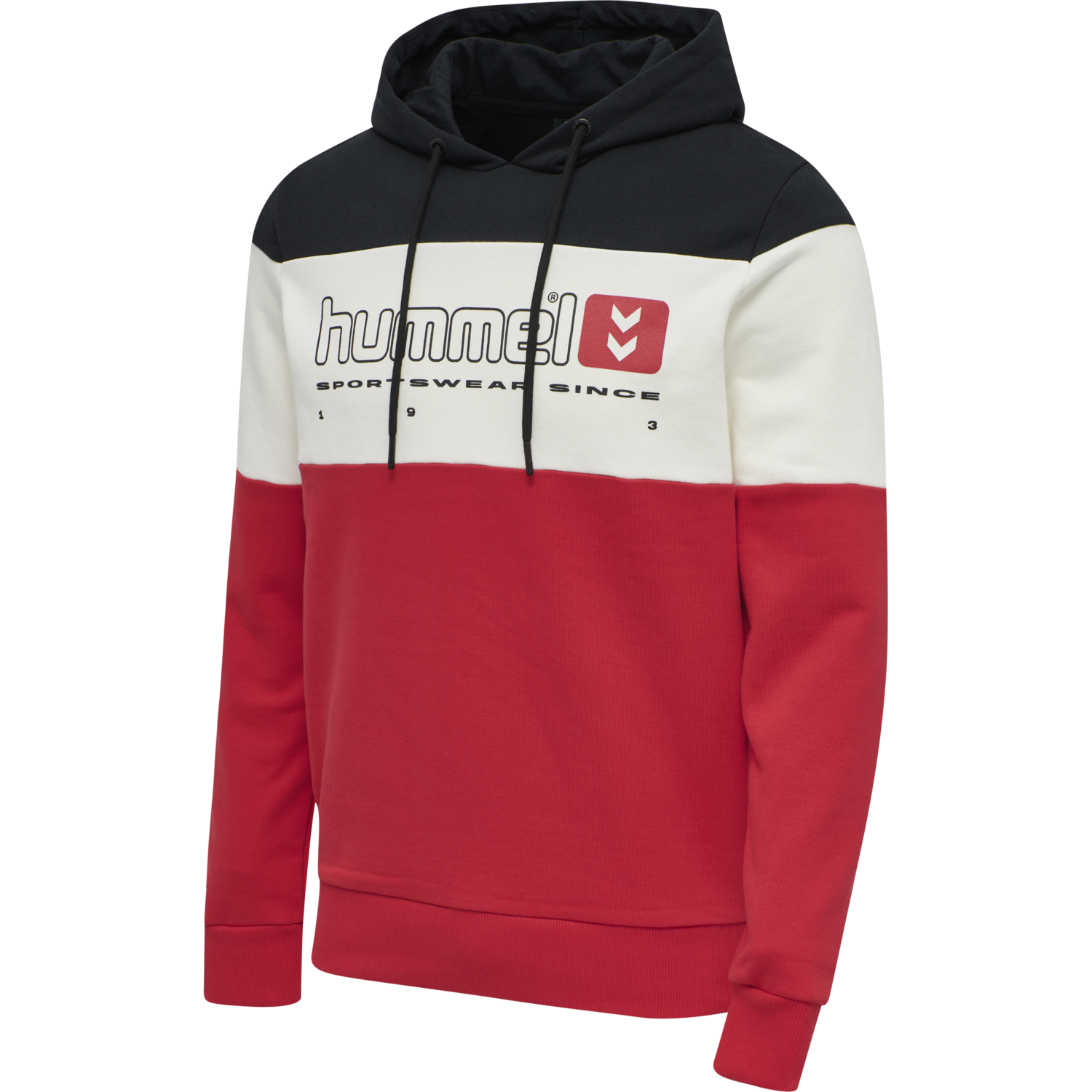 hmlLGC MUSA HOODIE, TRUE RED, packshot