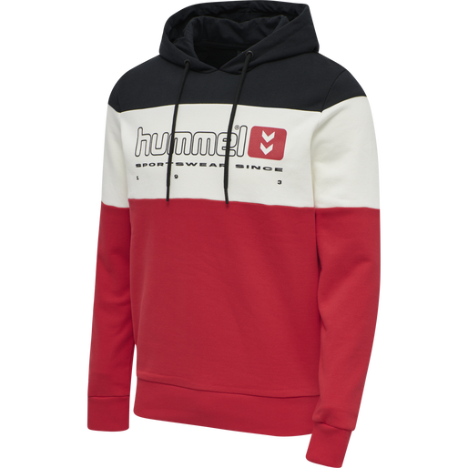 hmlLGC MUSA HOODIE, TRUE RED, packshot