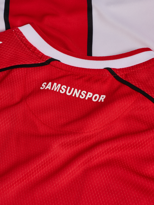 SAMSUNSPOR STRIPED JERSEY S/S 24/25, TRUE RED/WHITE SAMSUNSPOR STRIPED JERSEY S/S 24/25, TRUE RED/WHITE, packshot