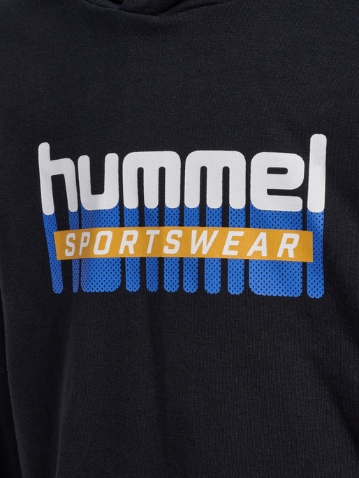 hmlTUKAS HOODIE, BLACK, packshot