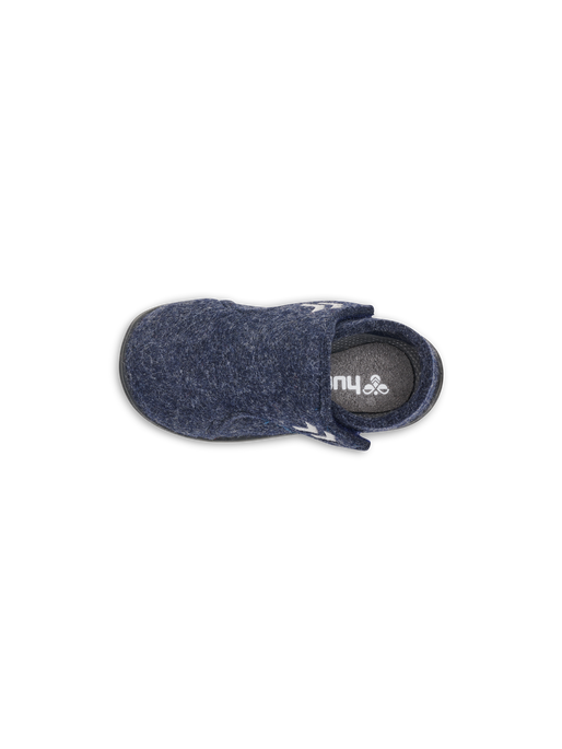 WOOL SLIPPER INFANT  , BLACK IRIS, packshot