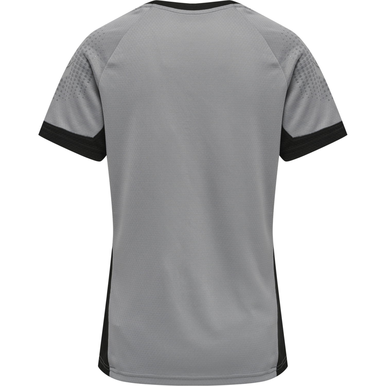 hmlLEAD WOMENS S/S POLY JERSEY, GREY MELANGE, packshot