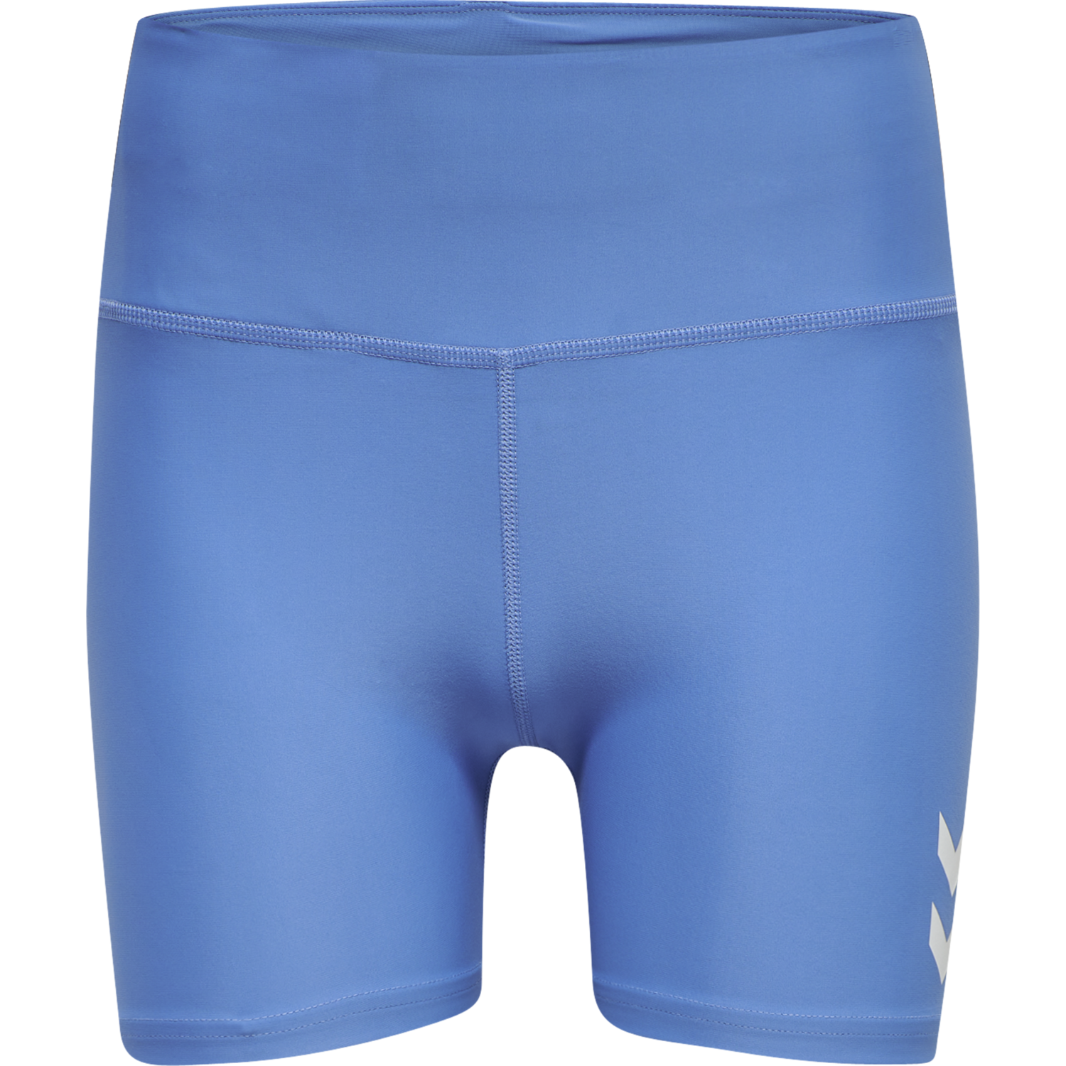 hmlTE TOLA HW TIGHT SHORTS, MARINA, packshot