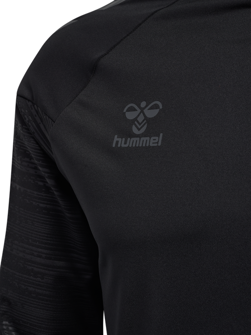 hmlPRO TRAINING CREW SWEAT, BLACK hmlPRO TRAINING CREW SWEAT, BLACK, packshot