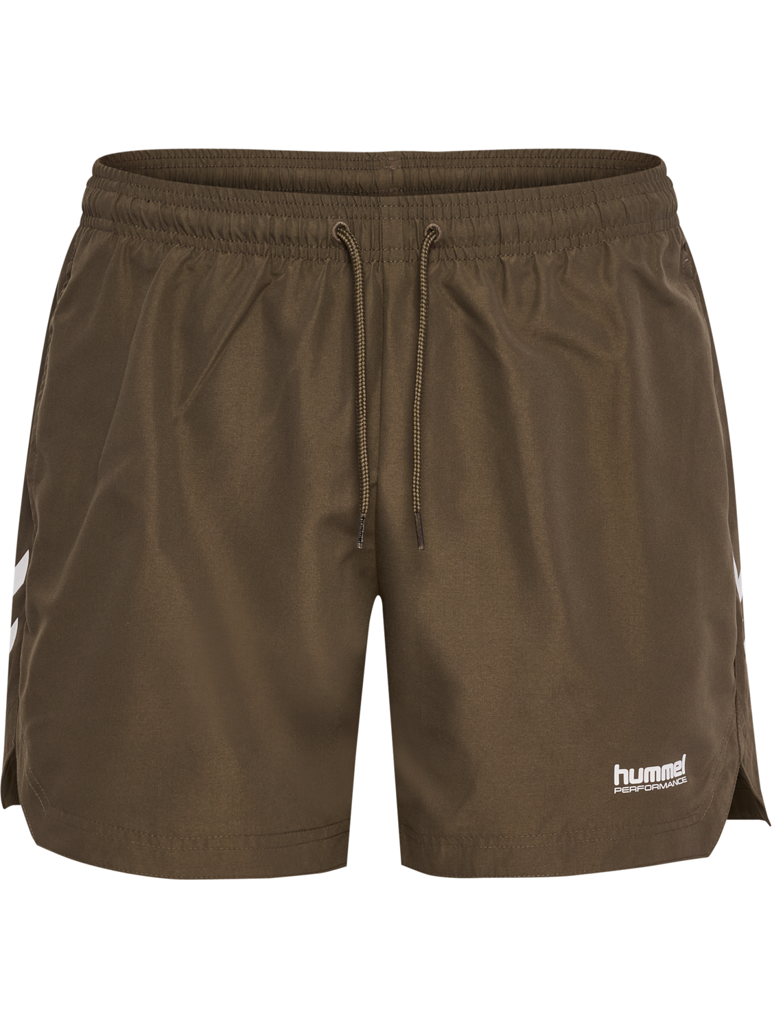 hmlPULSE SWIM SHORTS, MAJOR BROWN, packshot