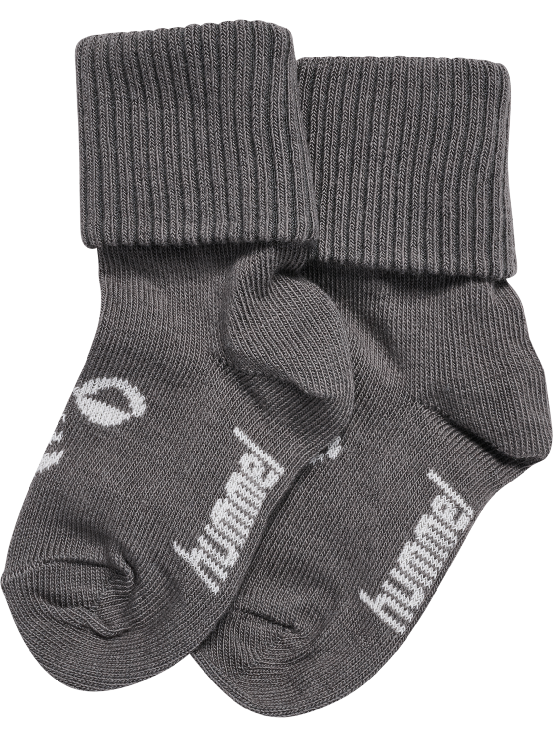 hmlMINI BEE 3-PACK SOCK, DARK GULL GRAY, packshot