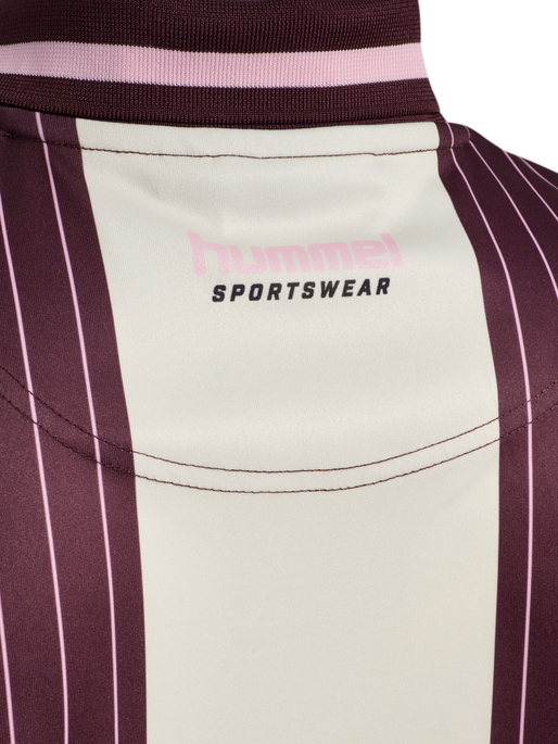 hmlLOOSE FB JERSEY S/S STRIPED, VINEYARD WINE hmlLOOSE FB JERSEY S/S STRIPED, VINEYARD WINE, packshot