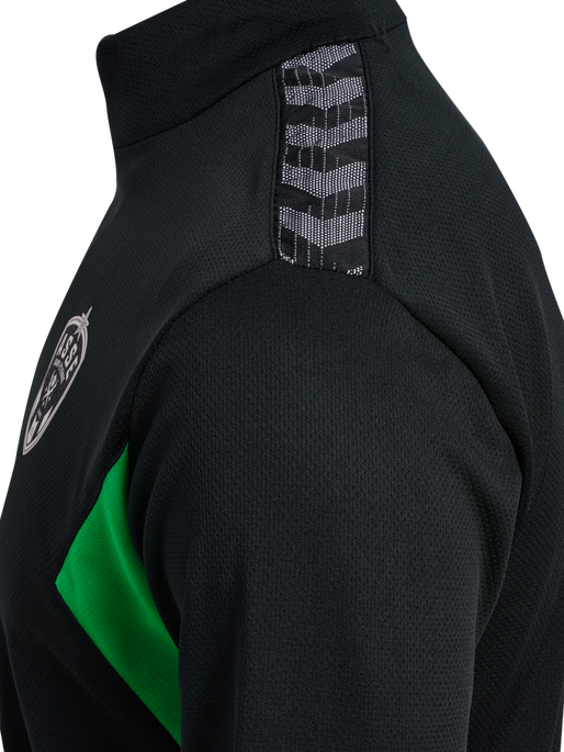 ASSE 23/24 TR HALF ZIP SWEAT, BLACK, packshot