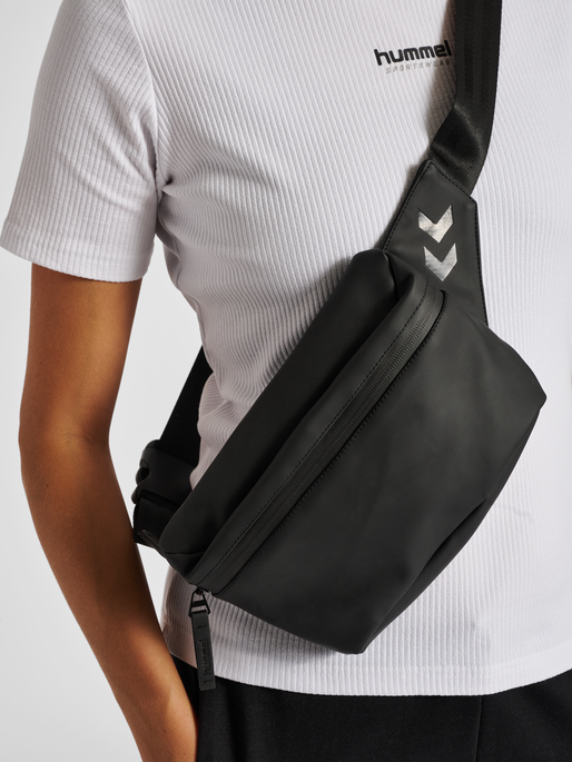hummel LIFESTYLE BUM BAG BLACK hummel