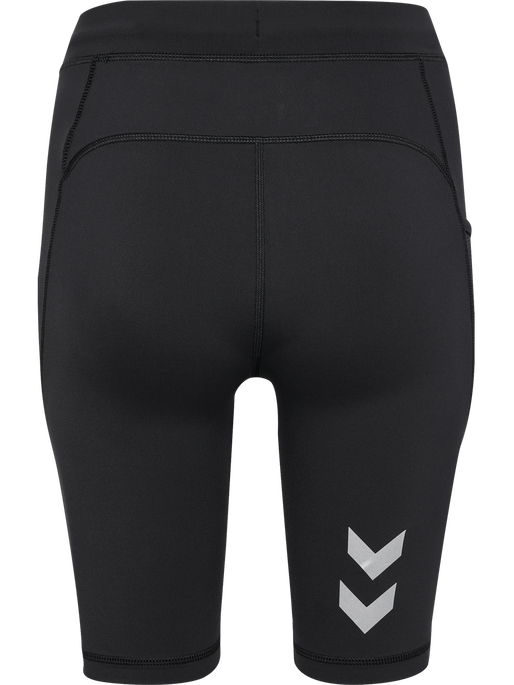 hmlRUN SHORT TIGHT WOMAN, BLACK hmlRUN SHORT TIGHT WOMAN, BLACK, packshot