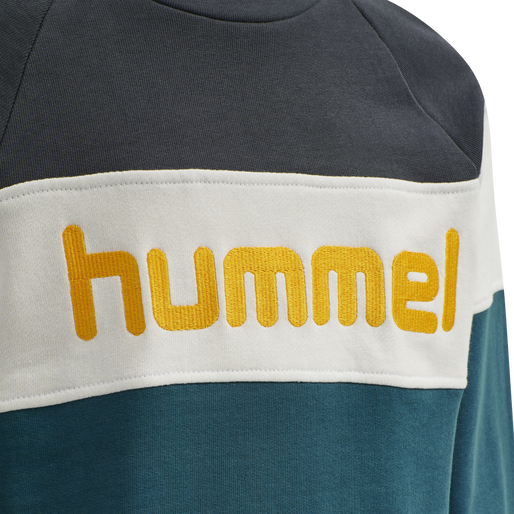 hmlCLAES SWEATSHIRT, BLUE CORAL, packshot