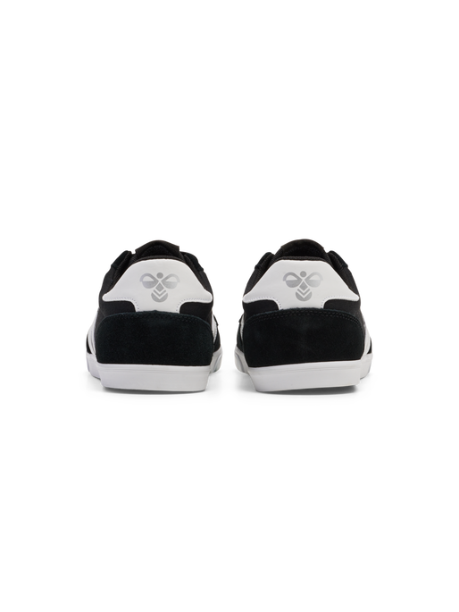 HUMMEL SLIMMER STADIL LOW, BLACK/ WHITE KH, packshot