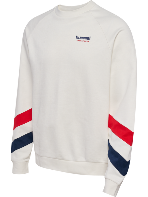 hmlOVERSIZED CREW SPORTSWEAR, BLANC DE BLANC/BLANC DE BLANC, packshot