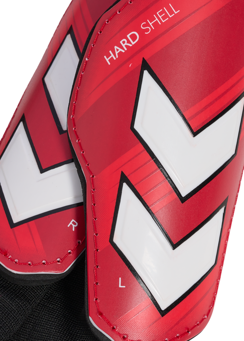 hmlSHIN GUARDS HARD SHELL, POMPEIAN RED hmlSHIN GUARDS HARD SHELL, POMPEIAN RED, packshot