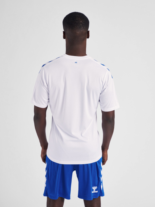 hmlCORE XK POLY JERSEY S/S, WHITE, model