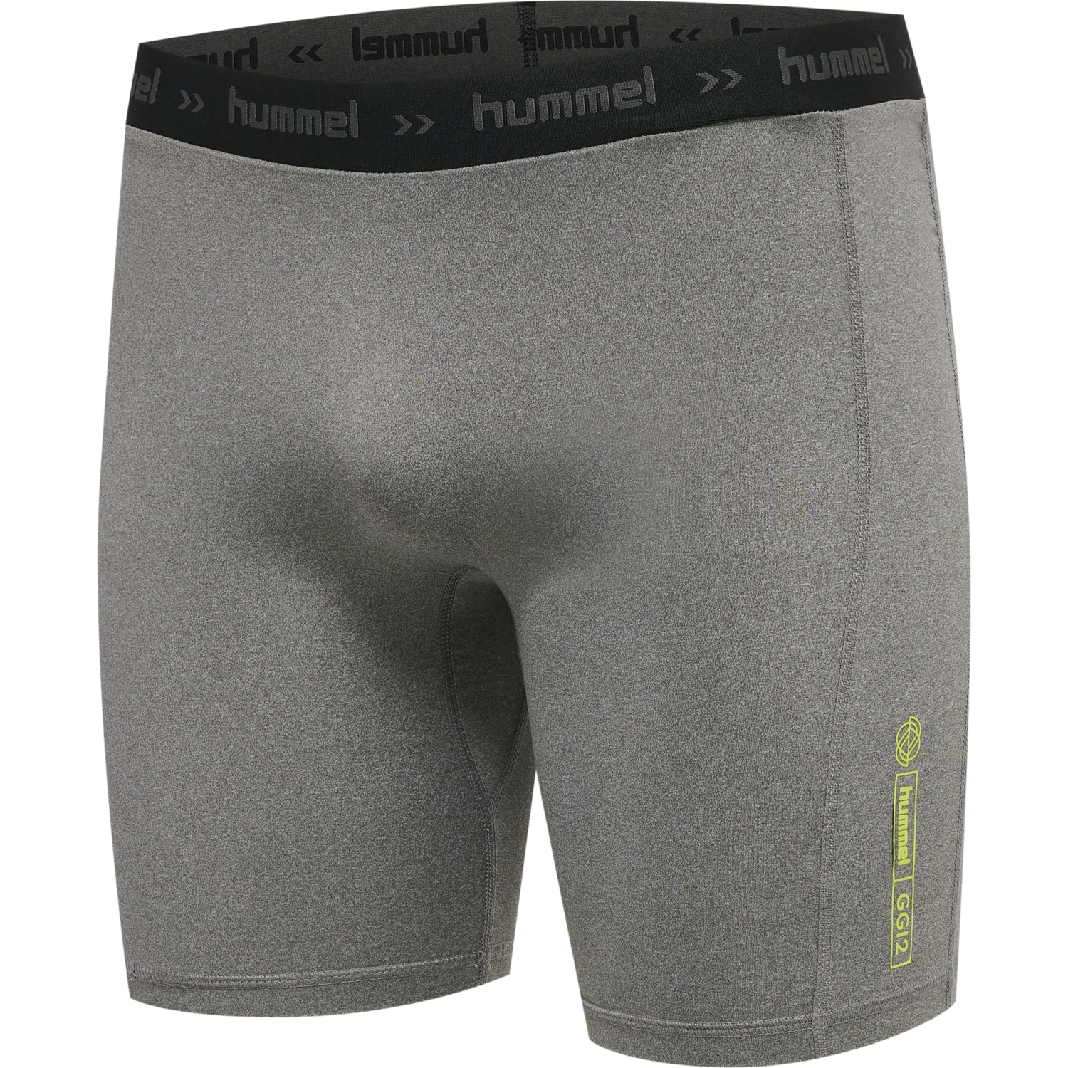 hmlGG12 TRAINING SHORT TIGHTS, FORGED IRON, packshot