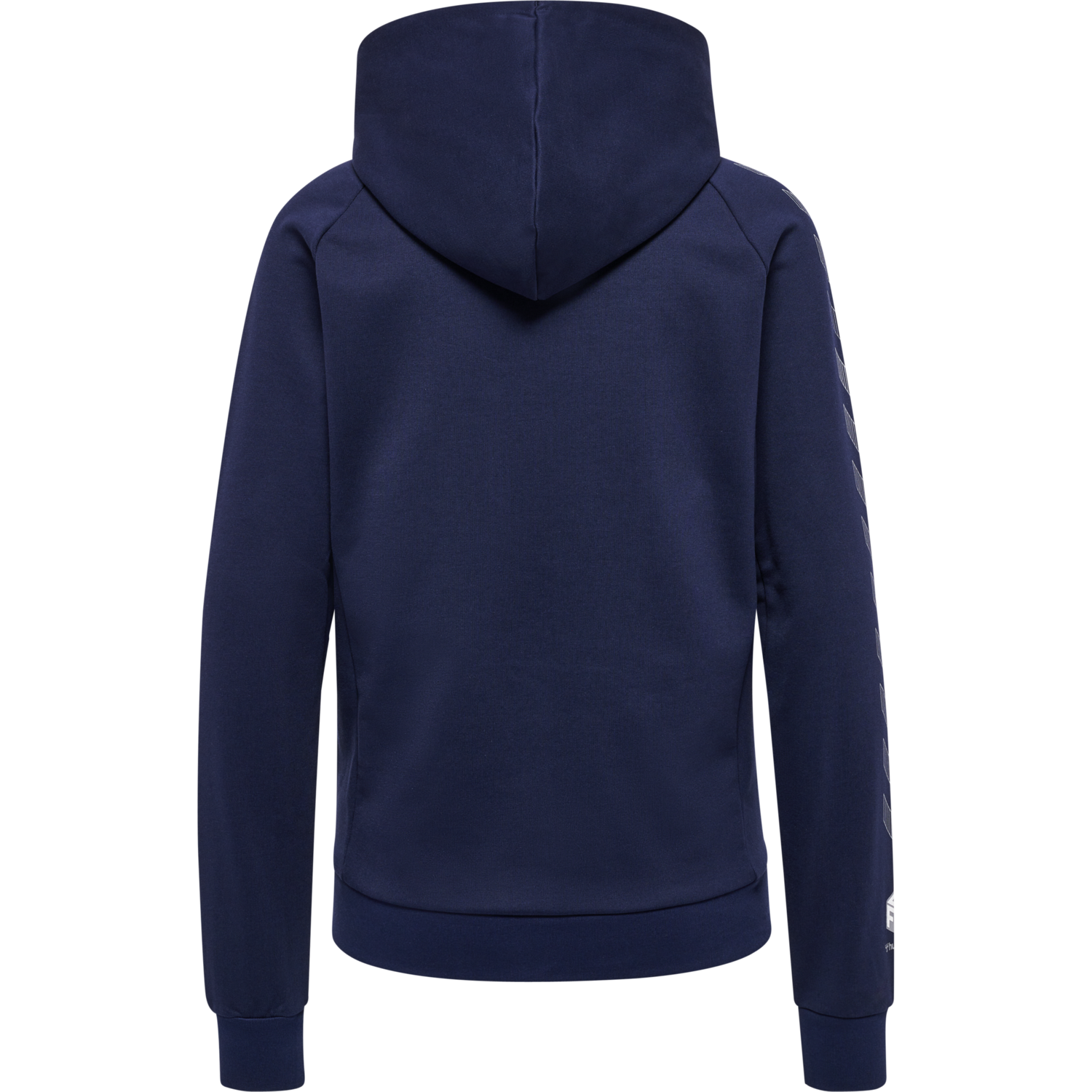 hmlMOVE GRID COTTON ZIP HOODIE WOMA, MARINE, packshot