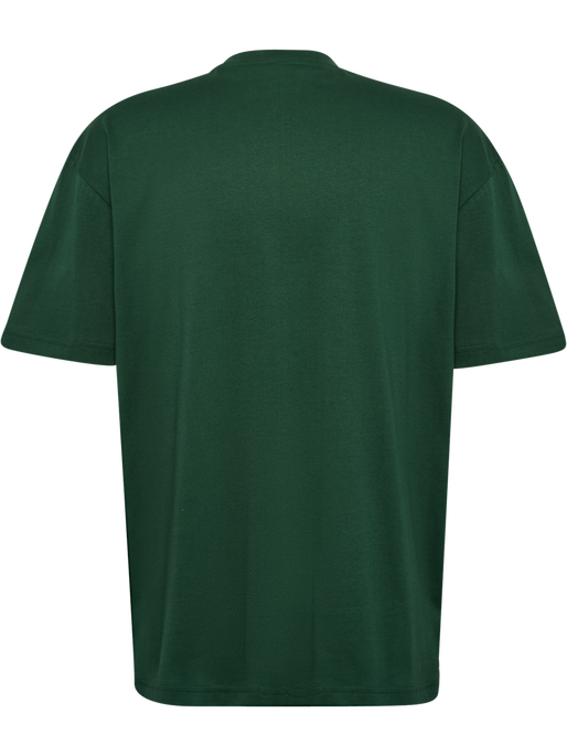 hmlLOOSE TEE S/S CLUB SPORTSWEAR, DARK GREEN hmlLOOSE TEE S/S CLUB SPORTSWEAR, DARK GREEN, packshot