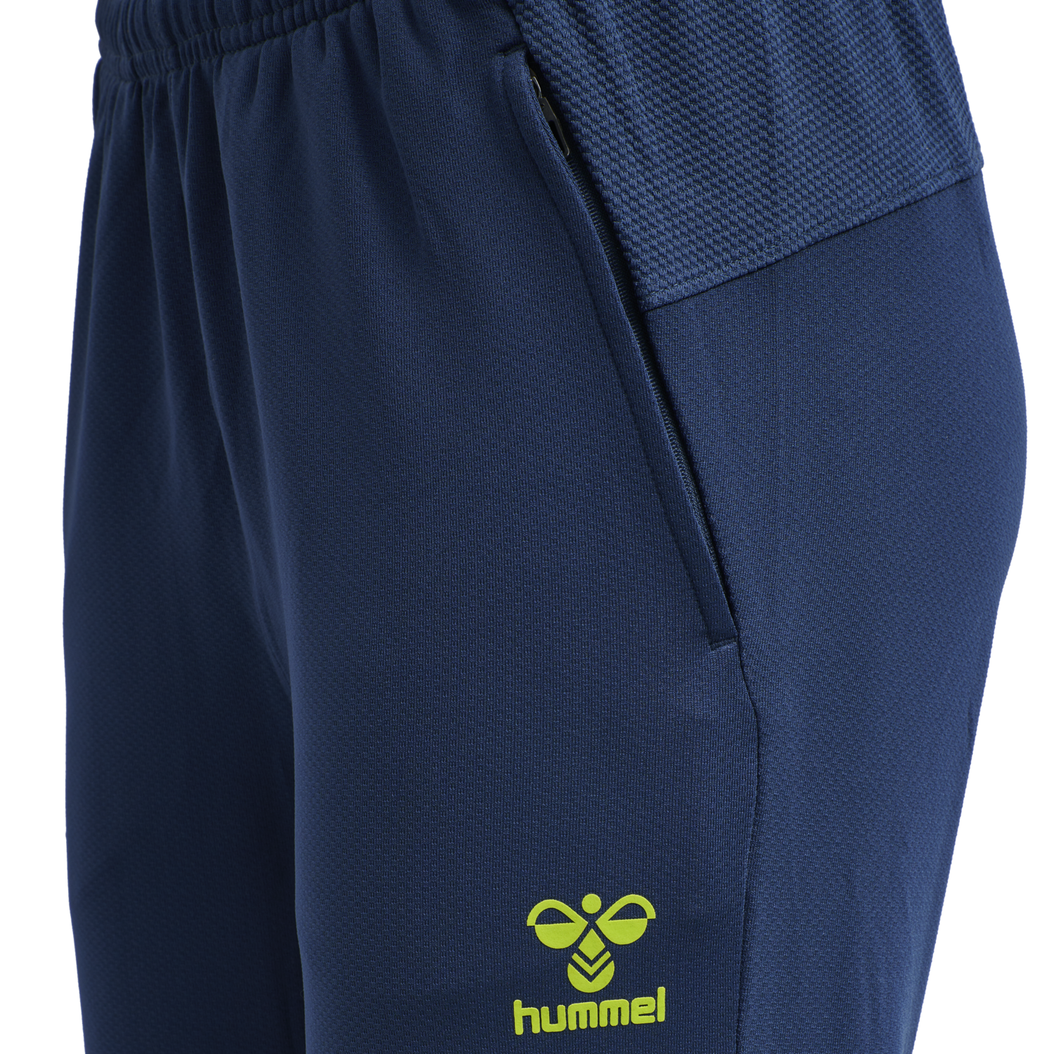 hmlLEAD WOMEN POLY PANTS, DARK DENIM, packshot