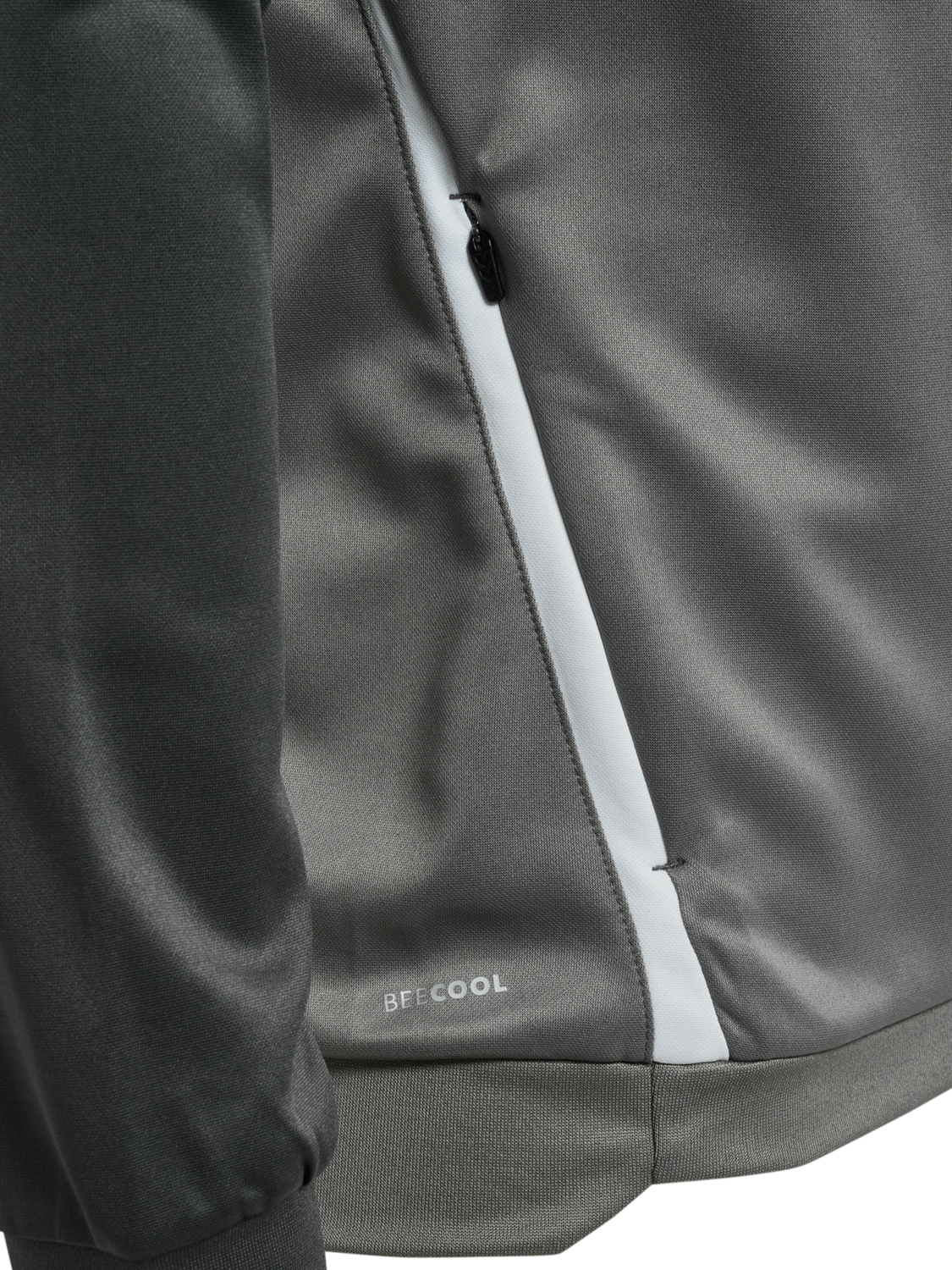 hmlLEAD 2.0 TRACK ZIP JACKET, STEEL GRAY/ASPHALT, packshot