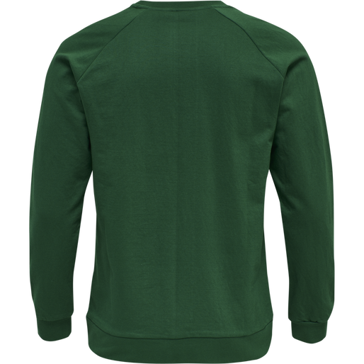 HMLGO COTTON LOGO SWEATSHIRT WOMAN, EVERGREEN, packshot