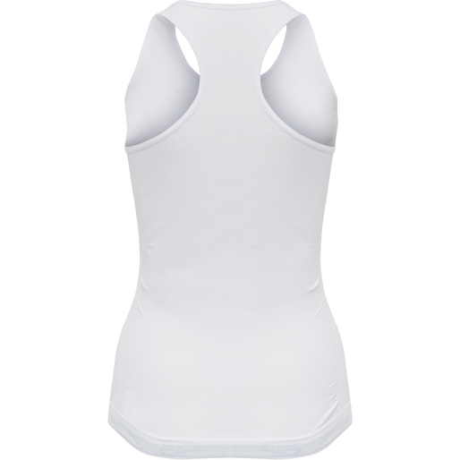 hmlTIF SEAMLESS TOP, WHITE, packshot