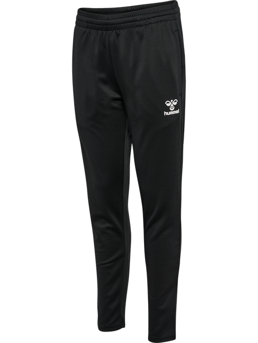 hmlESSENTIAL TRAINING PANTS KIDS, BLACK, packshot