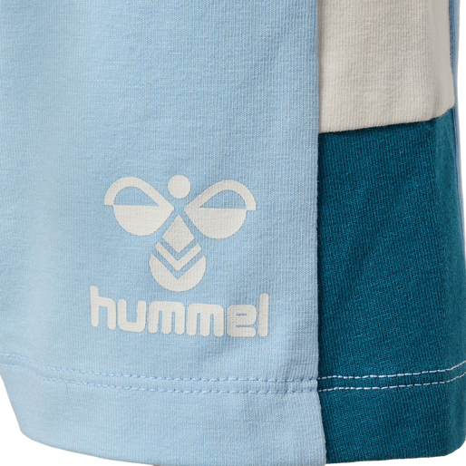 hmlDREAM BLOCK SHORTS, CERULEAN, packshot