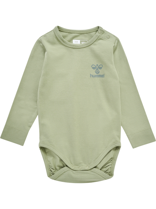 hmlMINO BODY L/S, ABBEY STONE, packshot