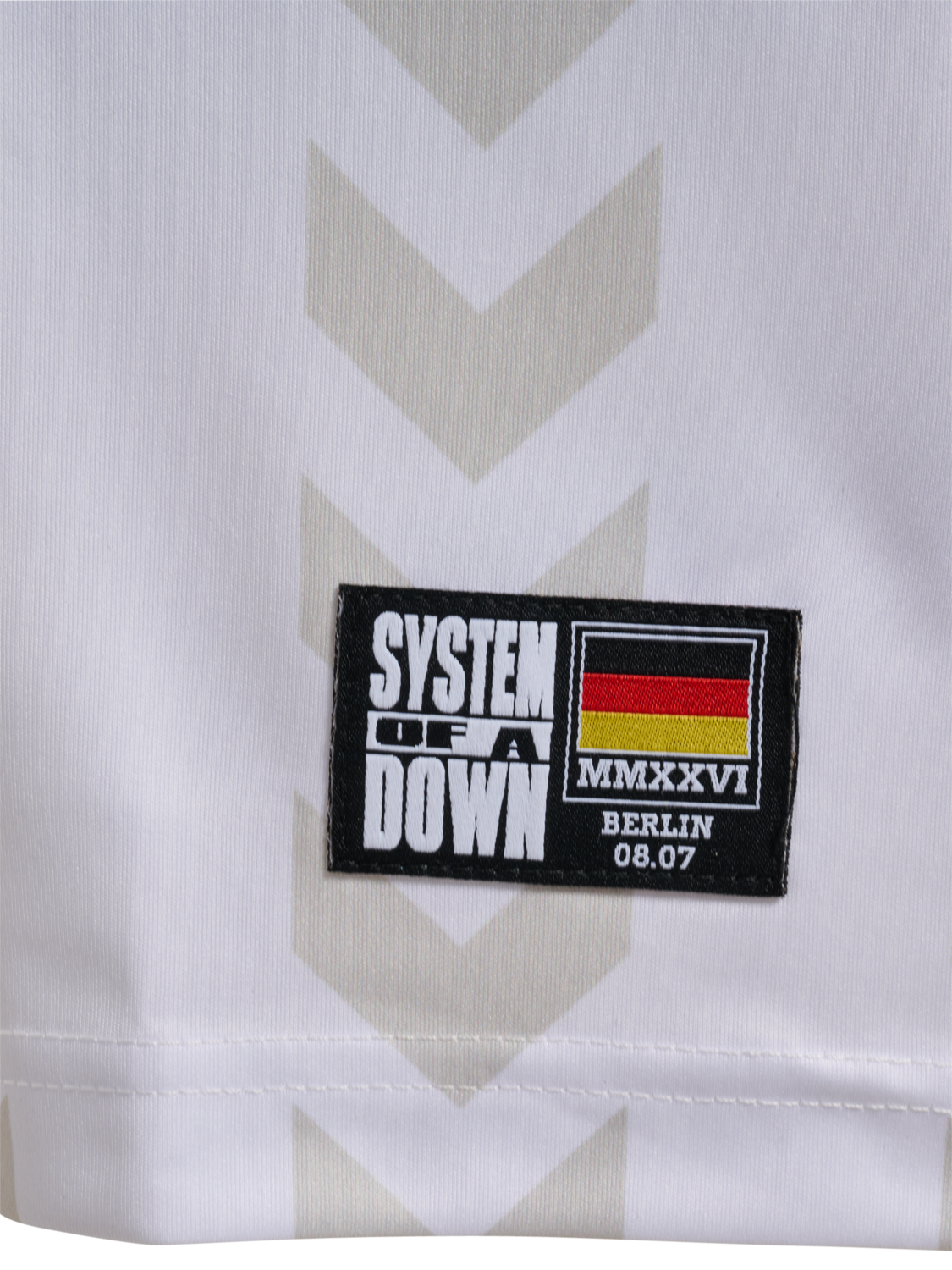 hmlSOAD TOUR 26 BERLIN JERSEY S/S, WHITE, packshot