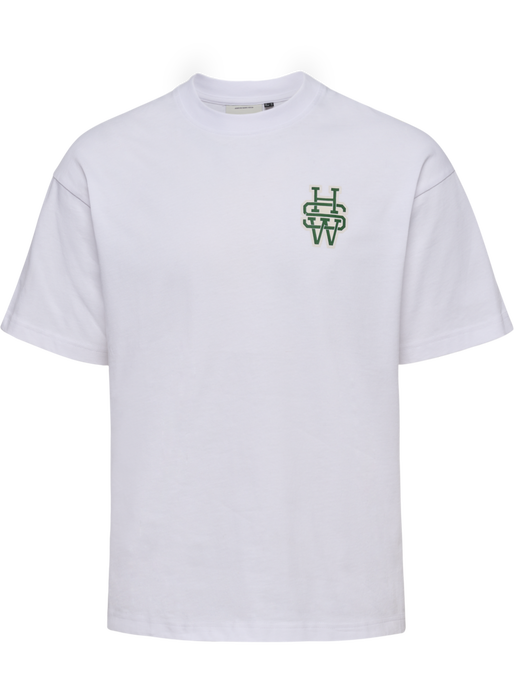 hmlLOOSE T-SHIRT S/S BEES STADIUM, WHITE/EDEN hmlLOOSE T-SHIRT S/S BEES STADIUM, WHITE/EDEN, packshot