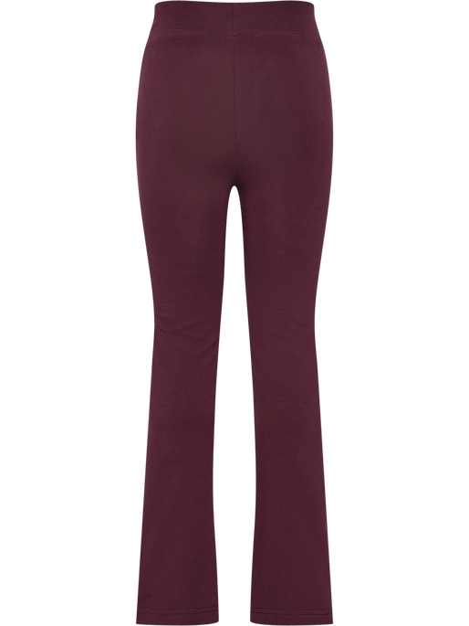hmlJR FLARE TIGHTS, VINEYARD WINE hmlJR FLARE TIGHTS, VINEYARD WINE, packshot