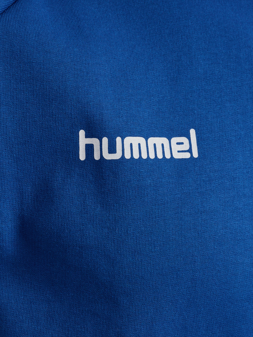 HUMMEL GO COTTON SWEATSHIRT, TRUE BLUE, packshot