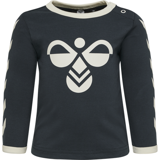 hmlFLIPPER T-SHIRT L/S, BLUE NIGHTS, packshot