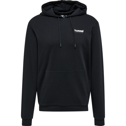 hmlLGC AUSTIN HOODIE, BLACK, packshot