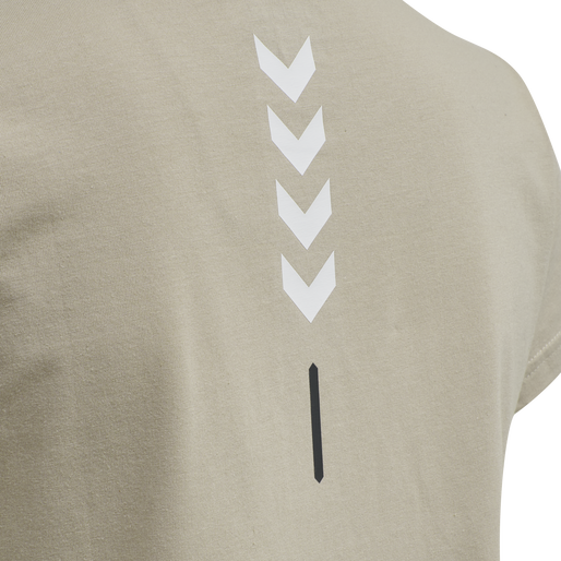 hmlTE CALI 2-PACK COTTON T-SHIRT, BLACK/CHATEAU GREY, packshot