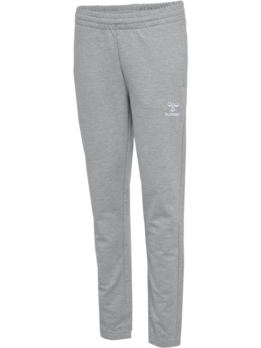 hmlGO 2.0 SWEATPANTS KIDS, GREY MELANGE hmlGO 2.0 SWEATPANTS KIDS, GREY MELANGE, packshot