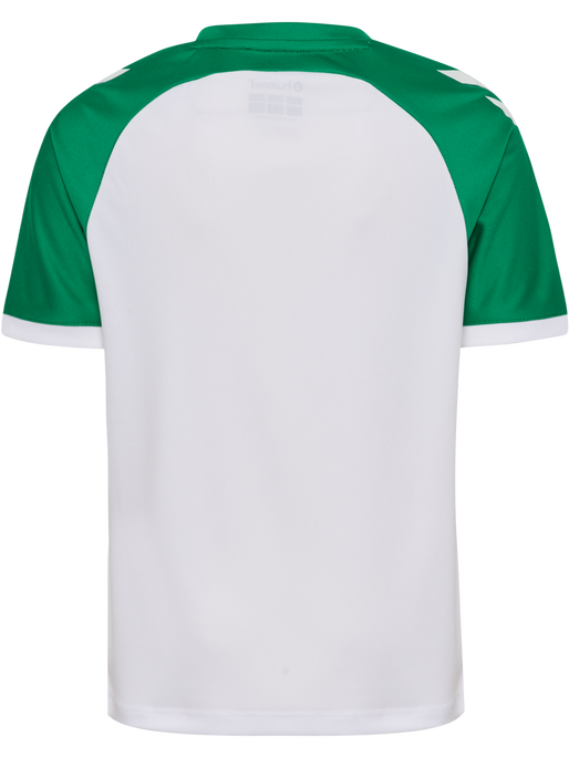 hmlMATCH LEAGUE JERSEY S/S KIDS, WHITE/JELLY BEAN hmlMATCH LEAGUE JERSEY S/S KIDS, WHITE/JELLY BEAN, packshot