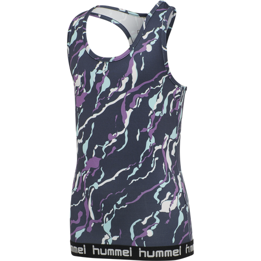 hmlNANNA TOP, OMBRE BLUE, packshot
