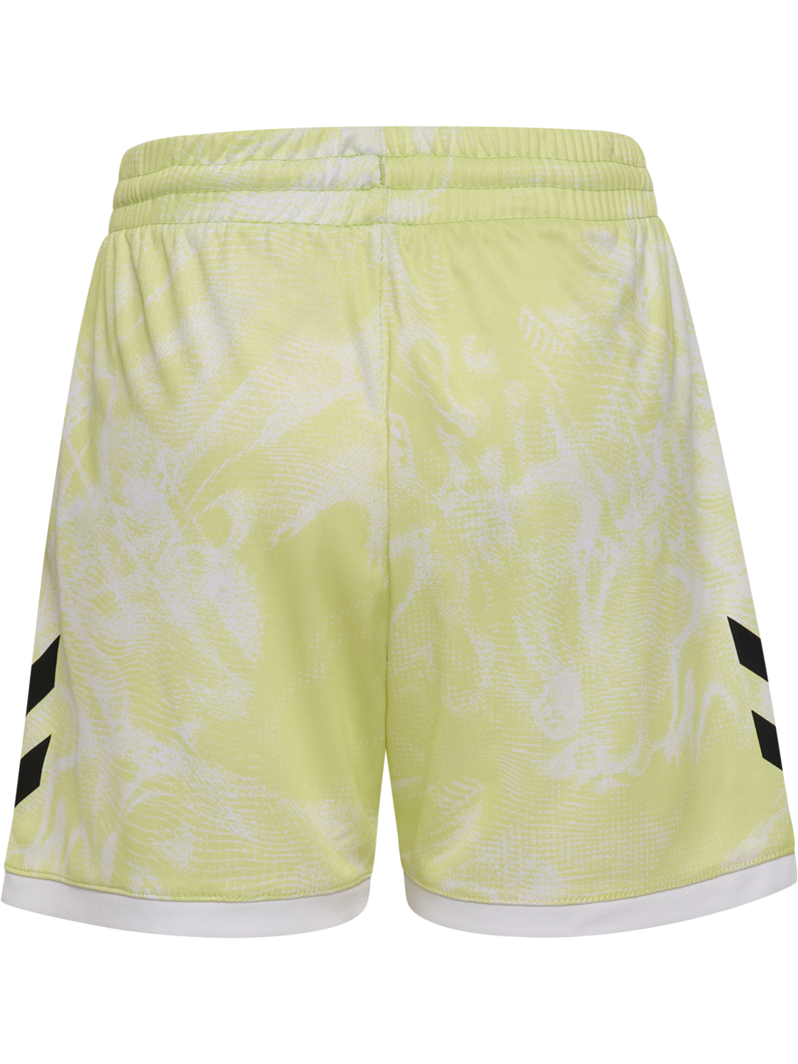 hmlBLAZE CLUB26 GRAPHIC SHORTS KIDS, ASIAN PEAR/WHITE, packshot