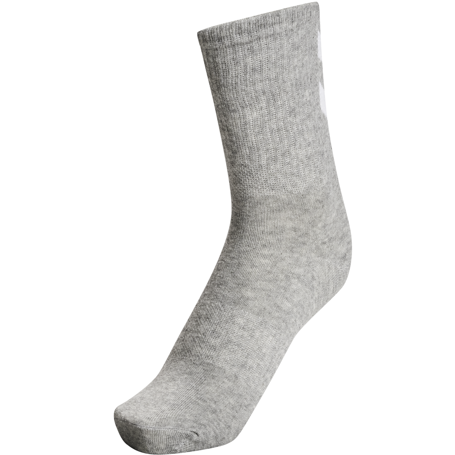 hmlCHEVRON 6-PACK SOCKS, BLACK/WHITE/GREY, packshot