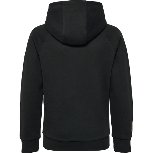 hmlGG12 SWEAT HOODIE KIDS, BLACK, packshot