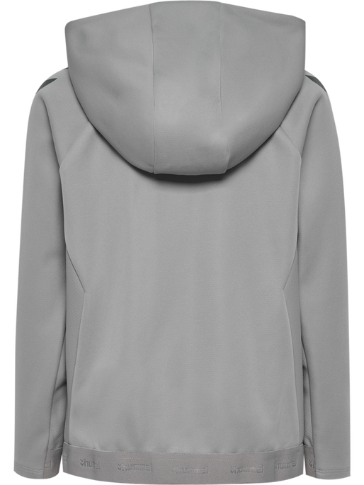 hmlCIMA 2.0 ZIP HOODIE KIDS, ALLOY hmlCIMA 2.0 ZIP HOODIE KIDS, ALLOY, packshot