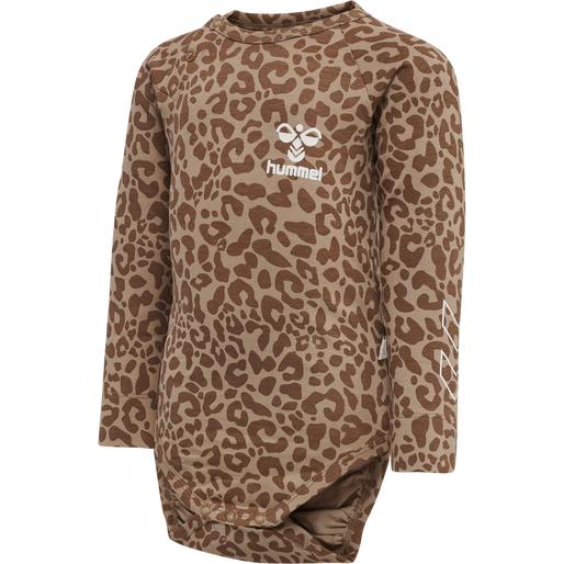 hmlNOMI BODY L/S, BEAVER FUR, packshot