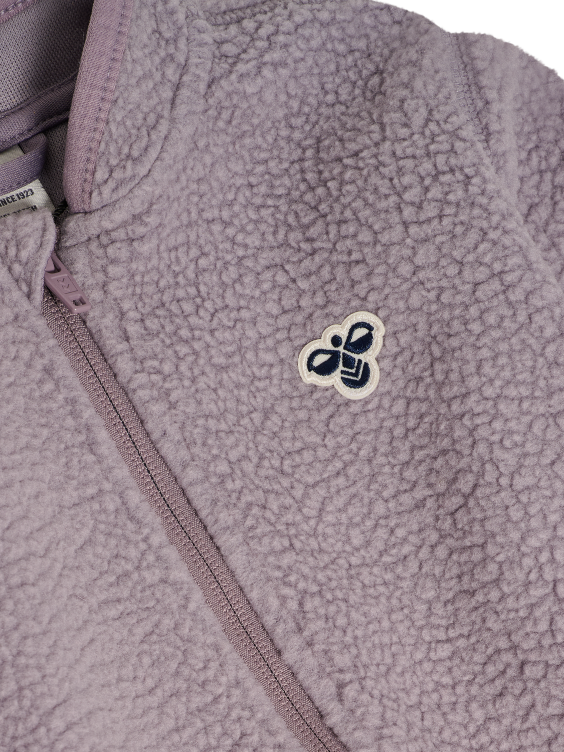 hmlMINI ATLAS FLEECE ZIP JACKET, GRAY RIDGE, packshot
