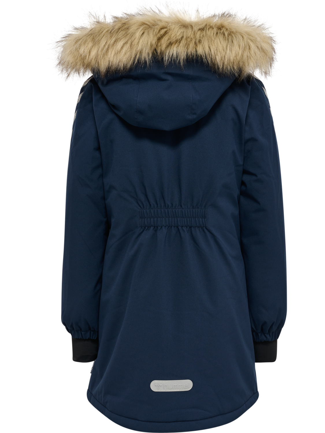 hmlLEAF TEX COAT, BLACK IRIS, packshot